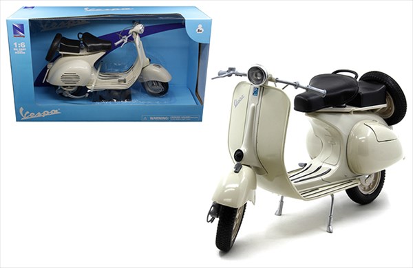 楽天市場】ミニカー 1/6 NEWRAY ベスパ 150VL1T ヴェスパ 白色 1:6