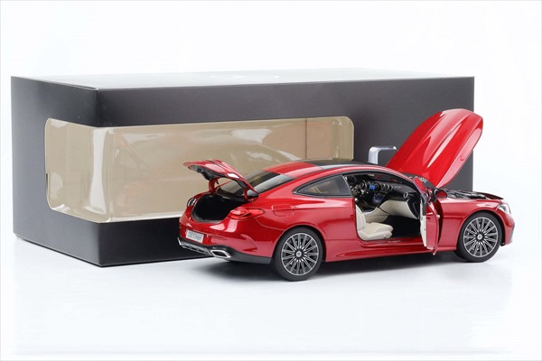 楽天市場】ミニカー 1/18 メルセデスベンツ CLE AMG クーペ 赤色