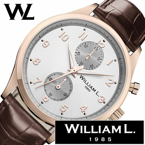 楽天市場】ウィリアムエル 腕時計 WilliamL 1985 時計 ウィリアム エル