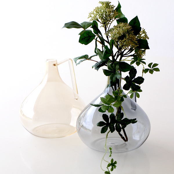 楽天市場】花瓶 ガラスベース フラワーベース おしゃれ ガラス 花器