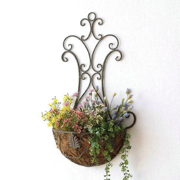 楽天市場】バスケット 壁掛け ウォールラック おしゃれ ウォール