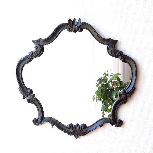 楽天市場】壁掛けミラー 鏡 ウォールミラー おしゃれ アンティーク調