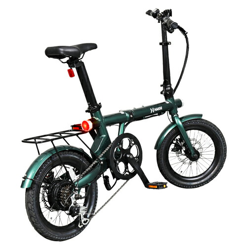 楽天市場】ハイガー 電動自転車 電動アシスト自転車 16インチ 7段階