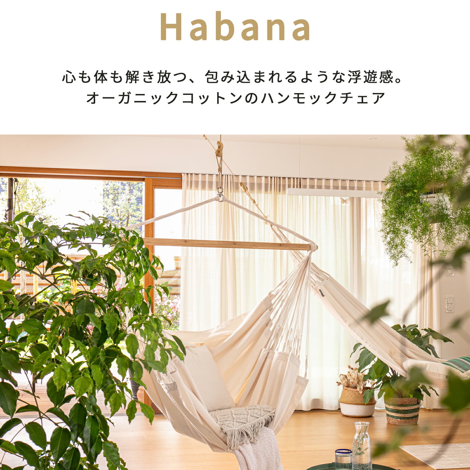 楽天市場】ハンモックチェア ラシエスタ ハバナ(室内) 1人用