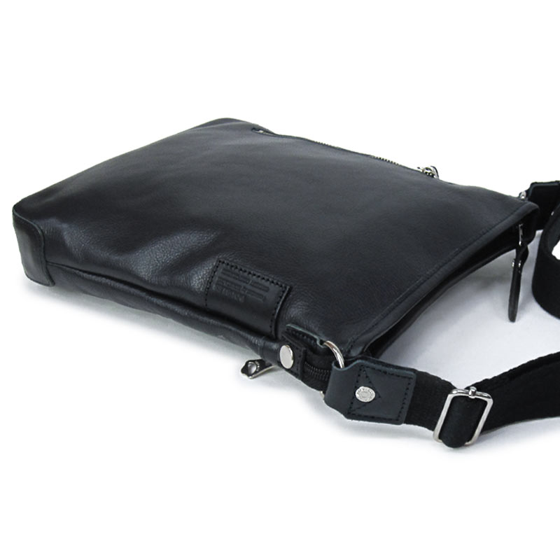 楽天市場】ショルダーバッグ メンズ レザー 牛革 本革 縦型 スクエア