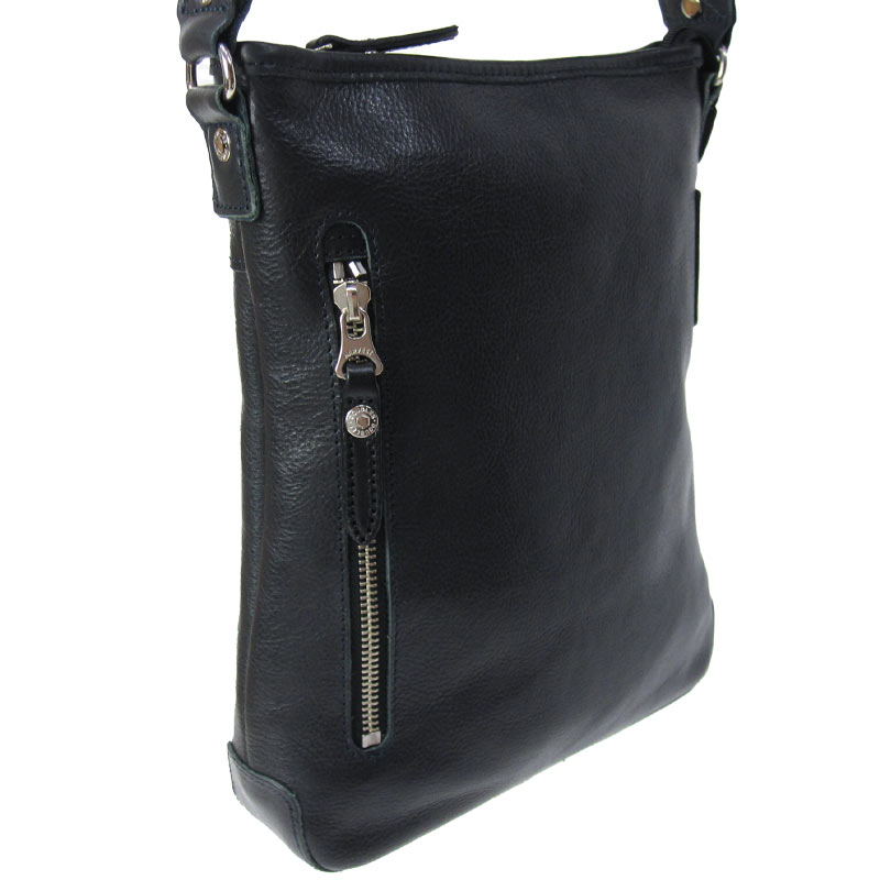 楽天市場】ショルダーバッグ メンズ レザー 牛革 本革 縦型 スクエア