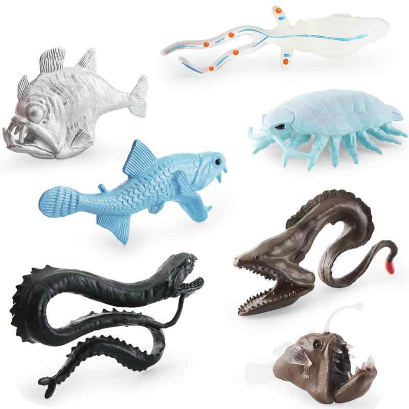 楽天市場】フィギュア キッズ 子供向け リアル 深海生物 フクロウナギ
