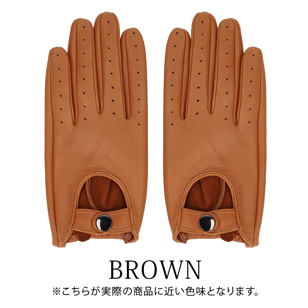楽天市場】鹿革 ドライビンググローブ Attivo ディアスキン オール