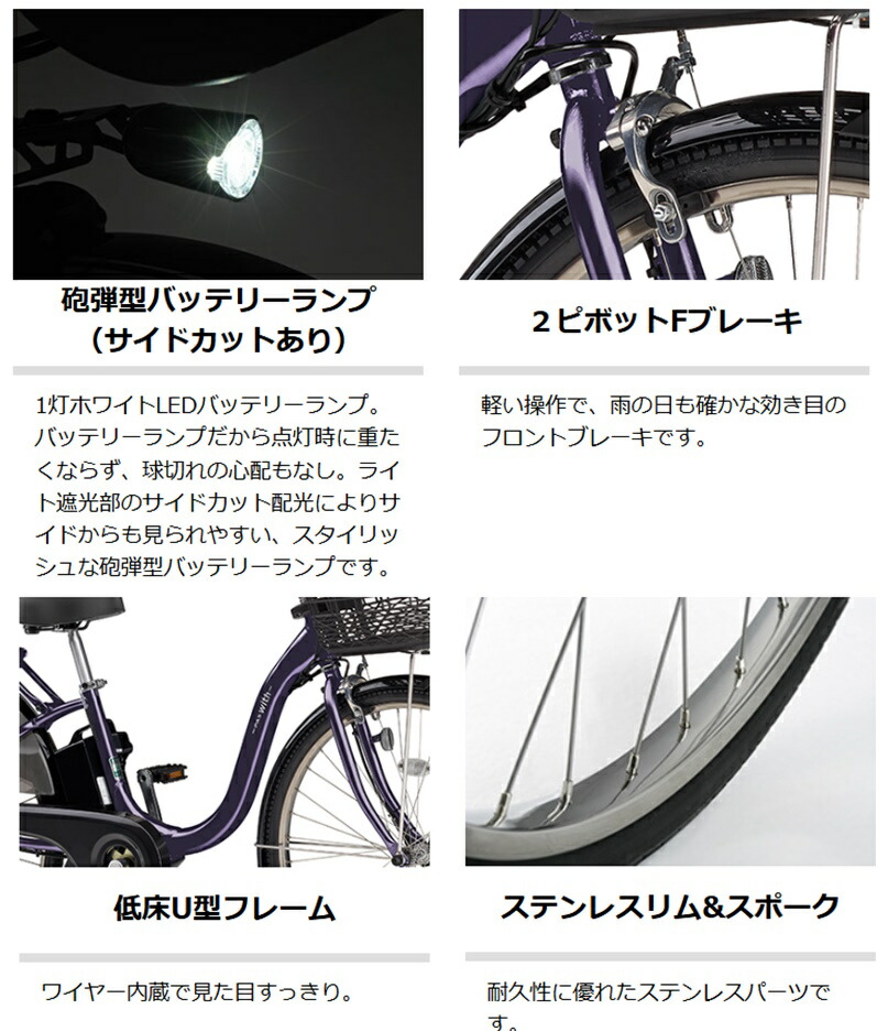 楽天市場】電動自転車 ヤマハ PAS With SP（パス ウィズ スーパー）24