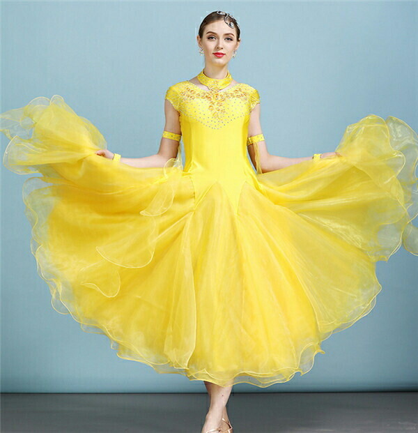 楽天市場】社交ダンスドレス レディース モダンドレス スタンダード