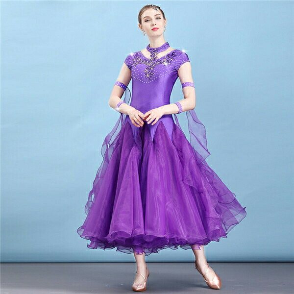 楽天市場】社交ダンスドレス レディース モダンドレス スタンダード