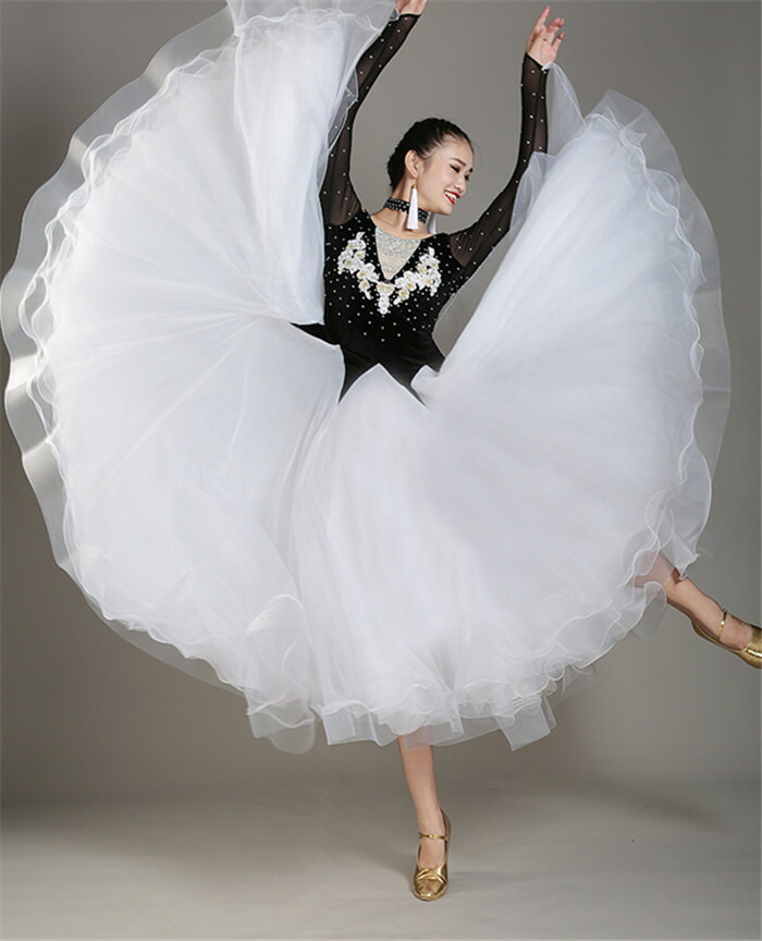 楽天市場】社交ダンスドレス レディース モダンドレス スタンダード