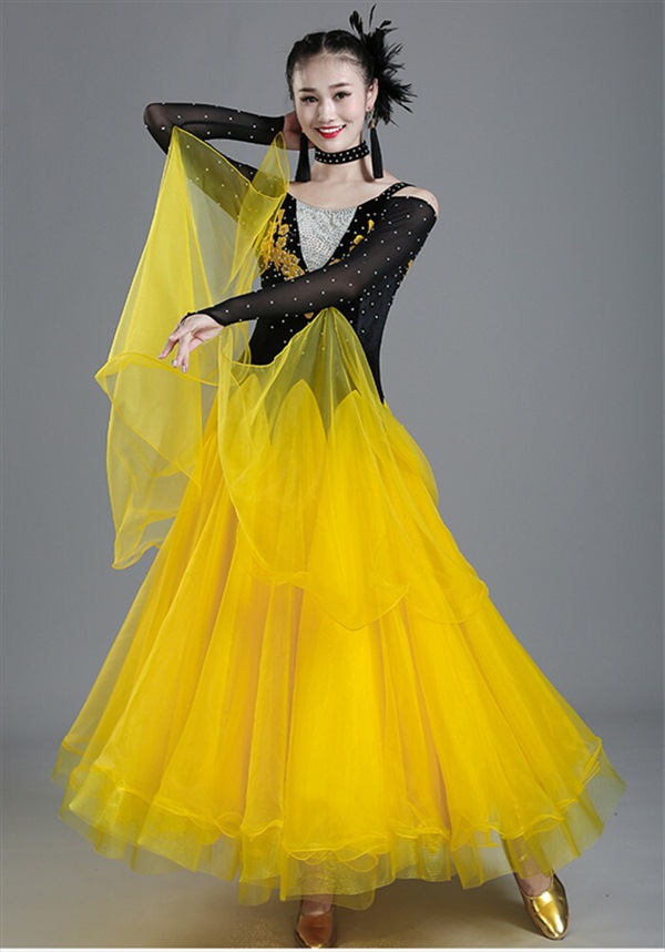 楽天市場】社交ダンスドレス レディース モダンドレス スタンダード