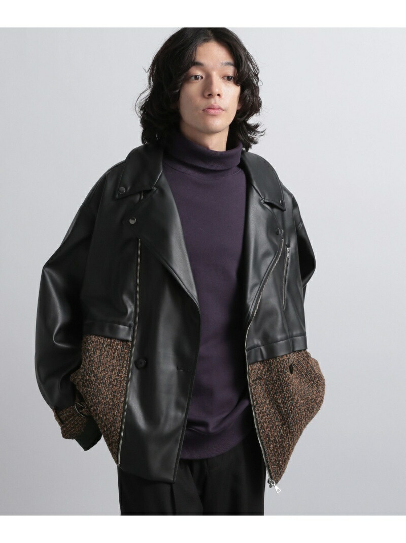 楽天市場】【SALE／40%OFF】(M)FレザーツイードDKGBL HARE ハレ