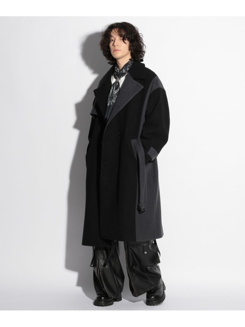 楽天市場】【SALE／32%OFF】ウーリーテックハイショクダブルコート