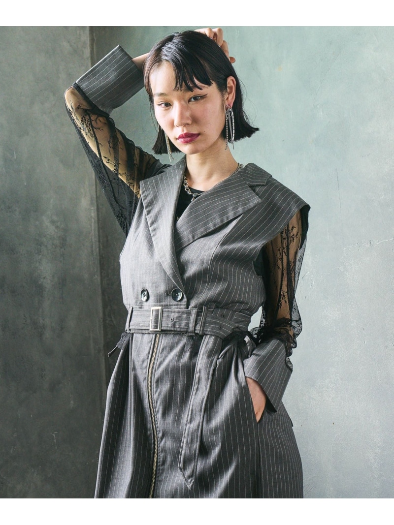 楽天市場】【EDGY MODE】ソデレースショートジャケット HARE ハレ