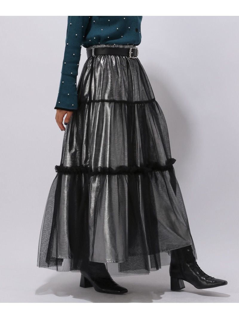 楽天市場】チュールレイヤーギャザースカート HARE ハレ スカート