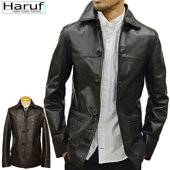 楽天市場】レザージャケット メンズ 本革 レザーコート カーコート