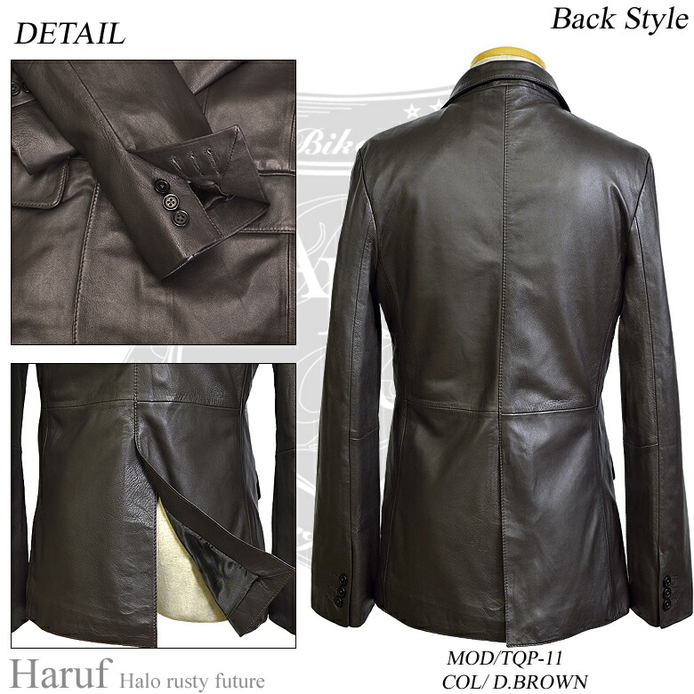 楽天市場】2Bテーラード レザージャケット 革ジャン テーラード