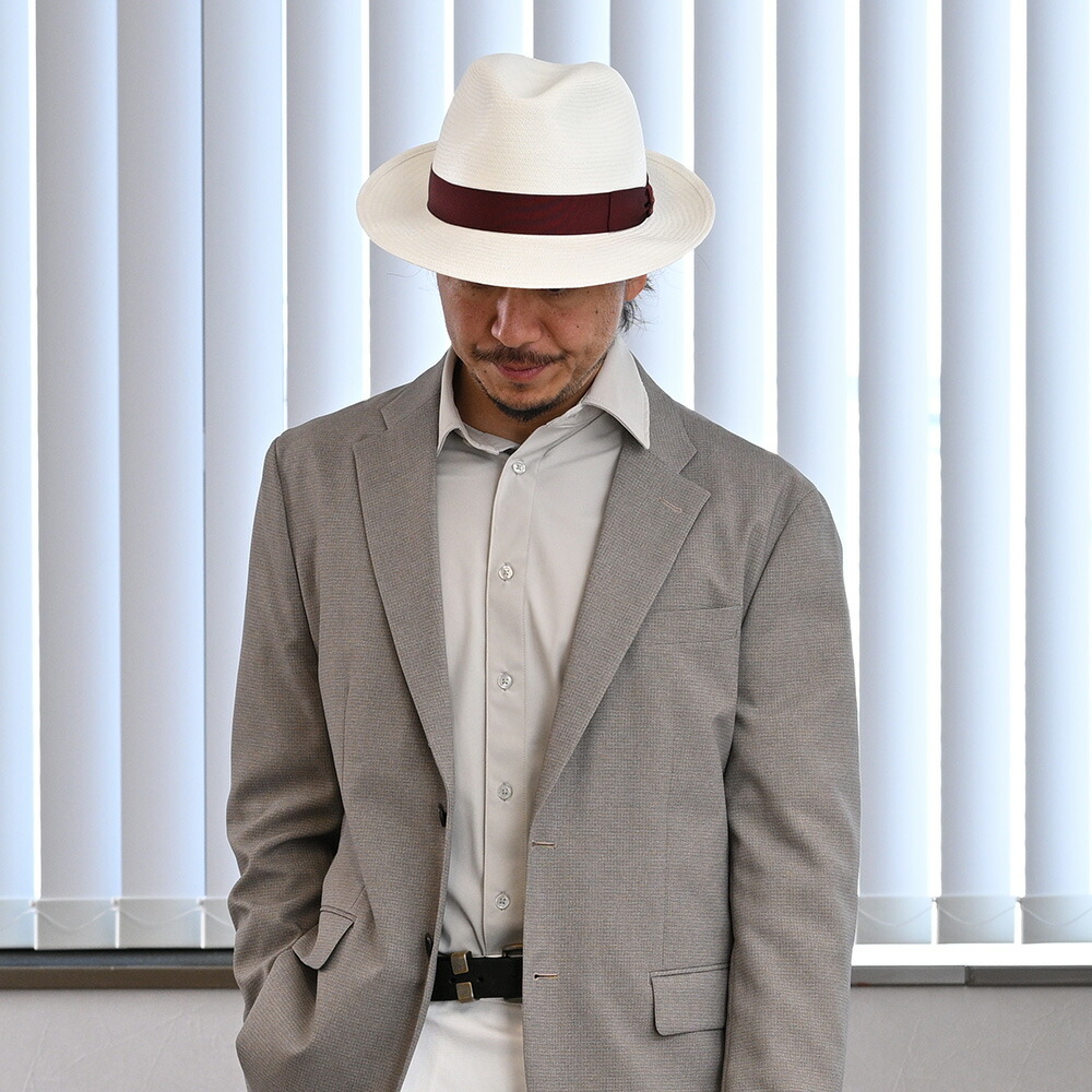 楽天市場】Borsalino ボルサリーノ パナマ帽 パナマハット 中折れ