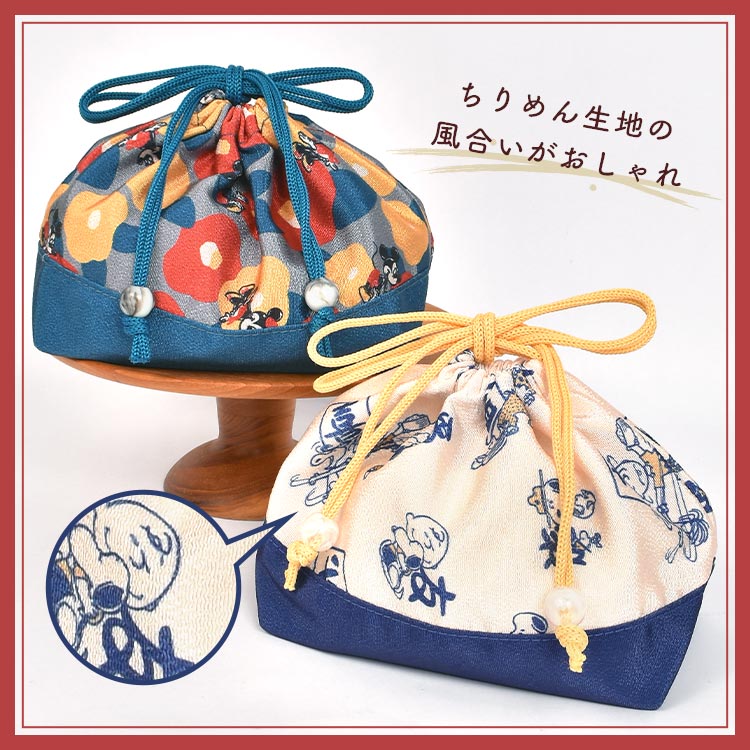 楽天市場】お弁当袋 スヌーピー SNOOPY ディズニー ミッキー ミニー 和