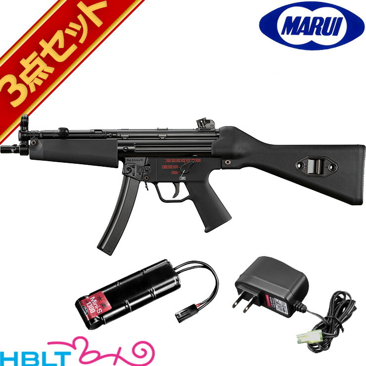 楽天市場】東京マルイ MP5 A4 次世代電動ガン バッテリー 充電器フル