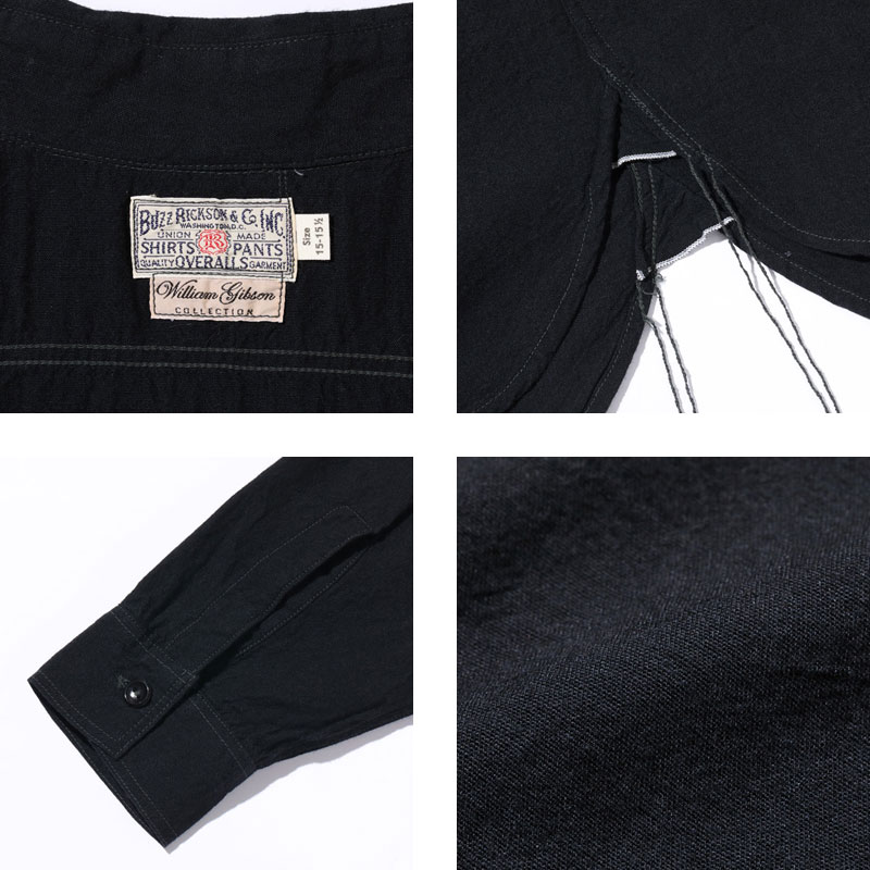 楽天市場】BUZZ RICKSON'S バズリクソンズ シャツ ブラック