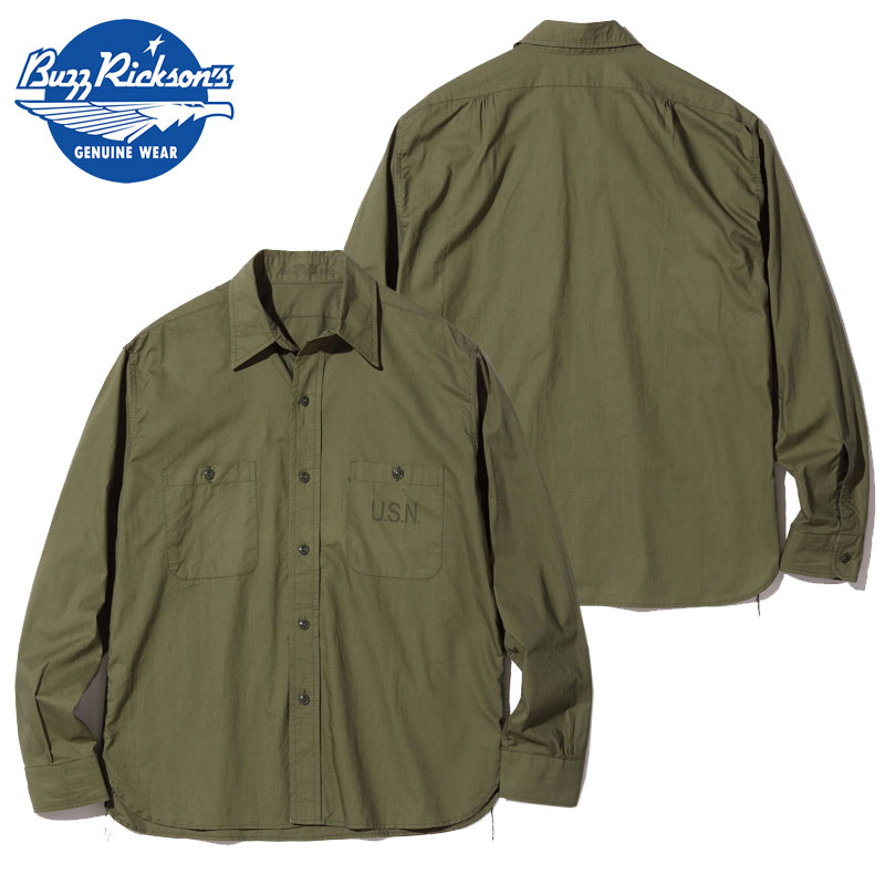 楽天市場】バズリクソンズ シャツ BUZZ RICKSON'S UTILITY SHIRTS N-3