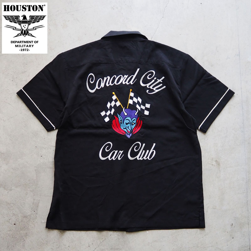 楽天市場】HOUSTON ヒューストン ボウリングシャツ ボーリングシャツ