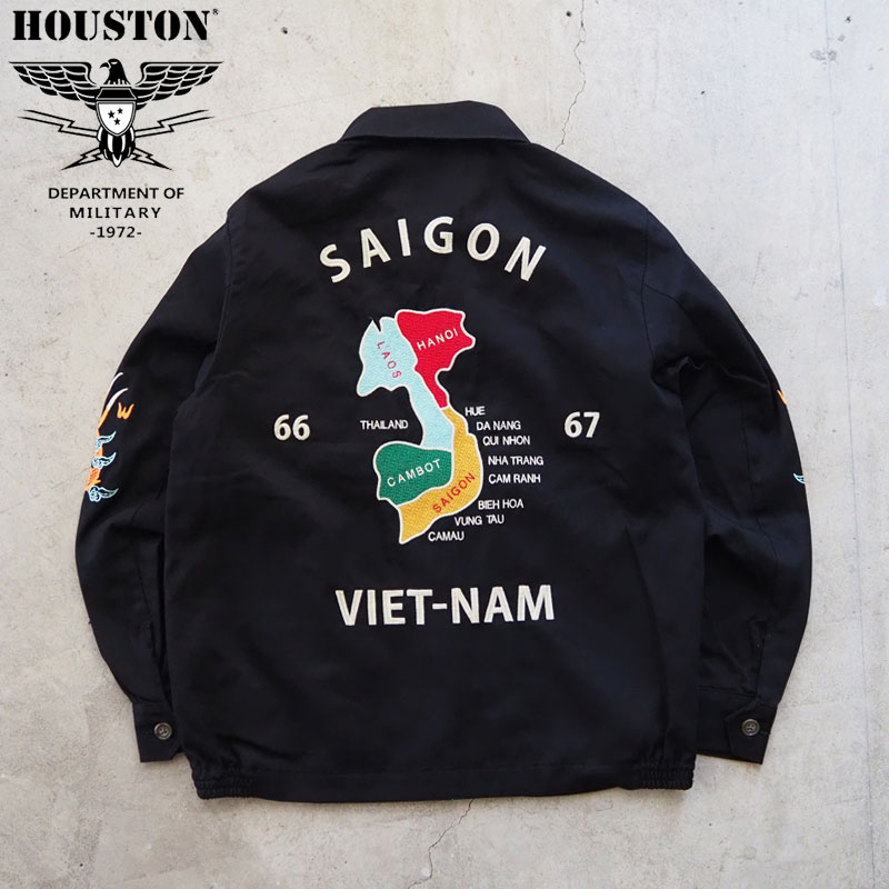 楽天市場】HOUSTON ヒューストン ベトジャン VIETNAM JACKET (MAP