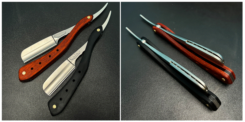 楽天市場】カミソリ ストレートレザー 折りたたみ式 替え刃式 西洋剃刀