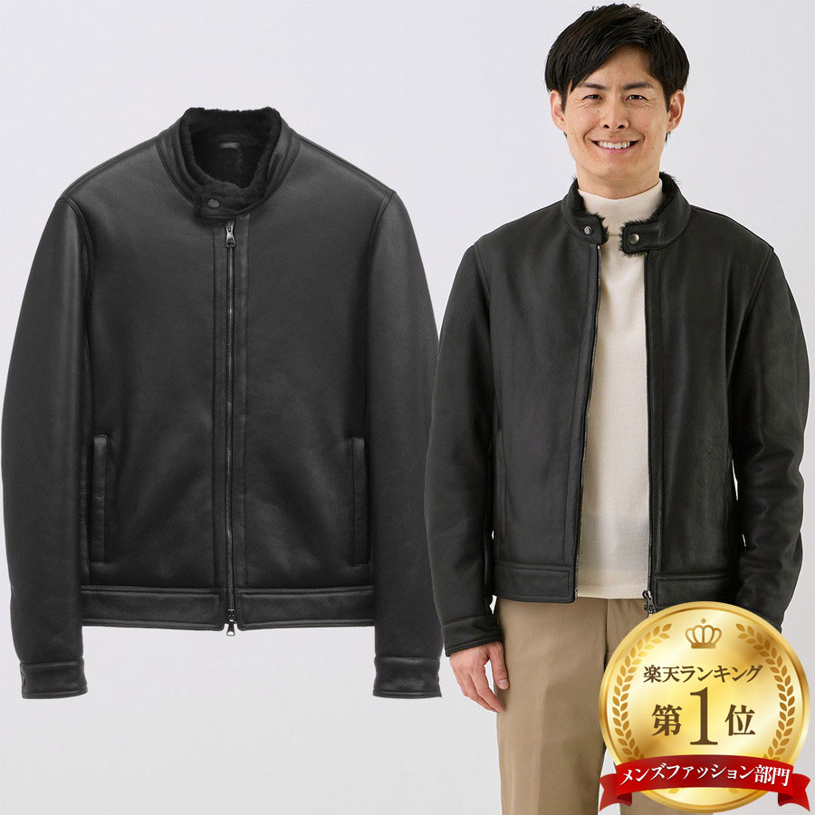 楽天市場】エンメティ シングルライダースジャケット Juri Mouton Sp