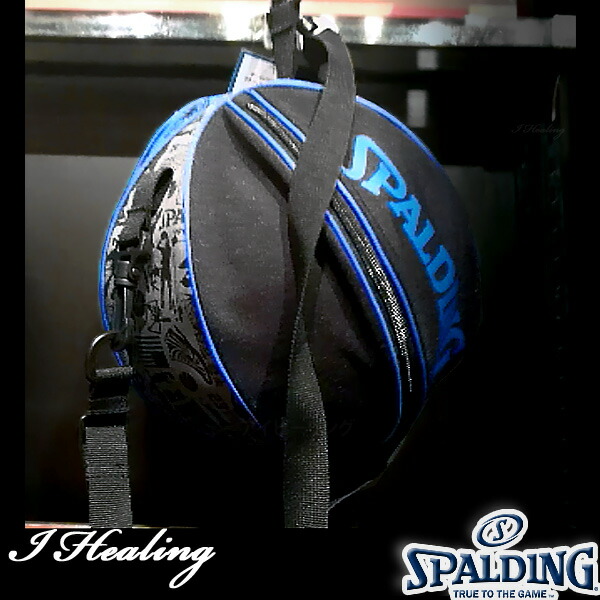 楽天市場】SPALDING ボールバッグ グラフィティ ブルー