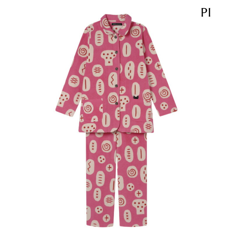 楽天市場】マタノアツコ パジャマ（カラーピンク）（レディース