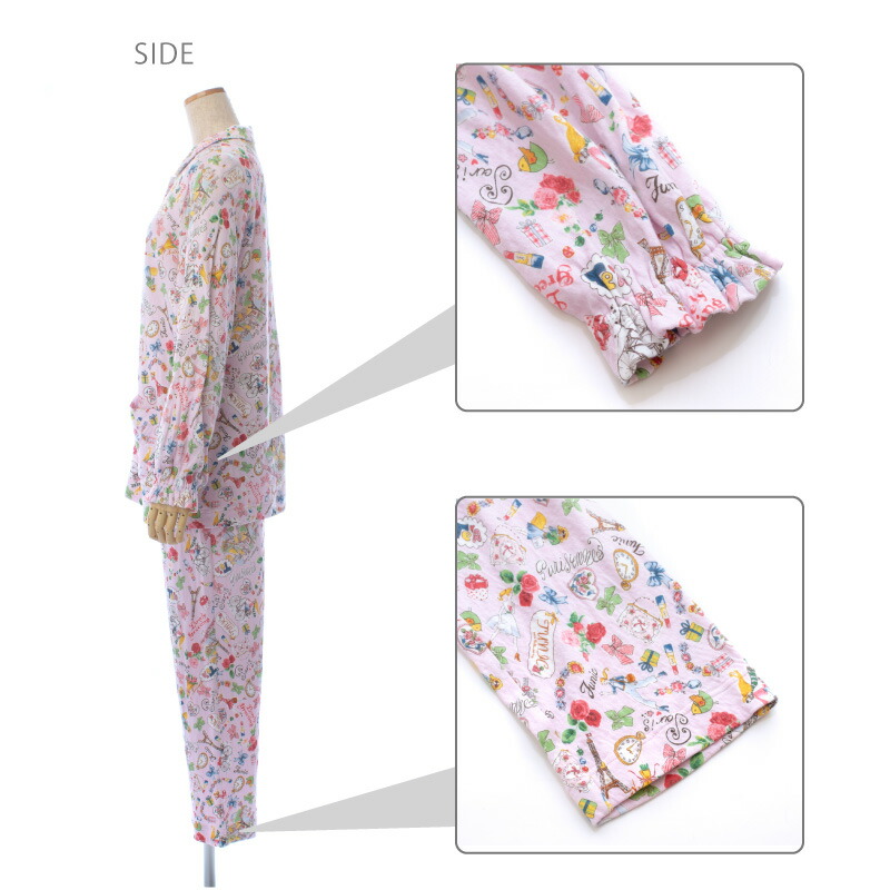 楽天市場】TUNIC チュニック 全開パジャマ 長袖 長ズボン 60接結