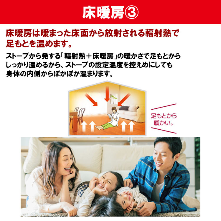 楽天市場】【LINE追加で最大2000円OFF】 煙突式ストーブ 床暖内臓