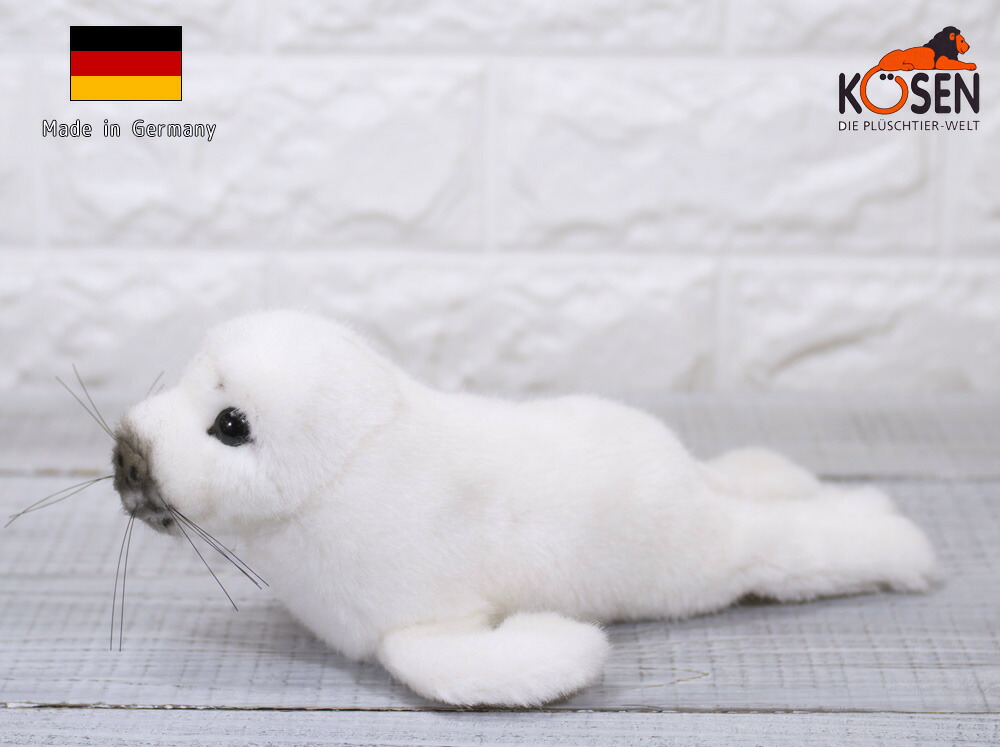 楽天市場】ケーセン ぬいぐるみ Kosen ワモンアザラシの子 23cm