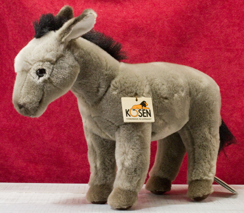 楽天市場】ケーセン ぬいぐるみ kosen ろば グレー 35cm Donkey リアル