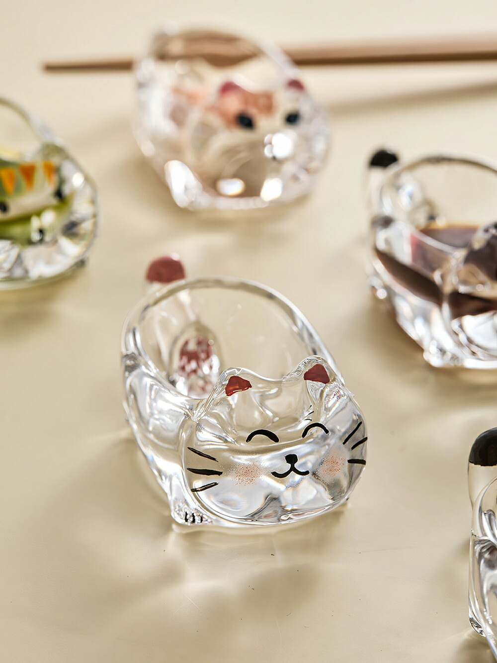 楽天市場】IwaiLoft 猫 ガラス 豆皿 小皿 1点 小鉢 豆鉢 ねこ ネコ Cat