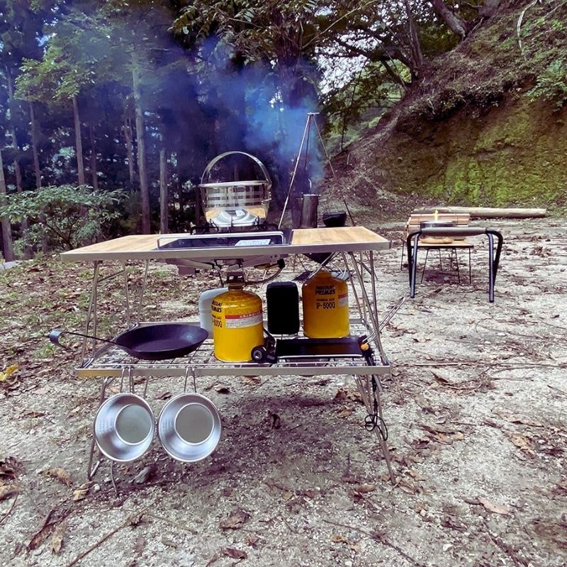 楽天市場】【公式】キャンピングムーン グリルテーブル IGT テーブル