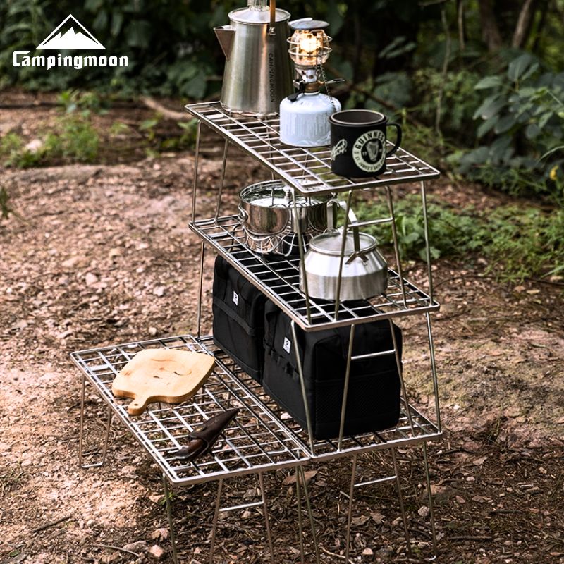 楽天市場】【公式】キャンピングムーン フィールドラック ステンレス