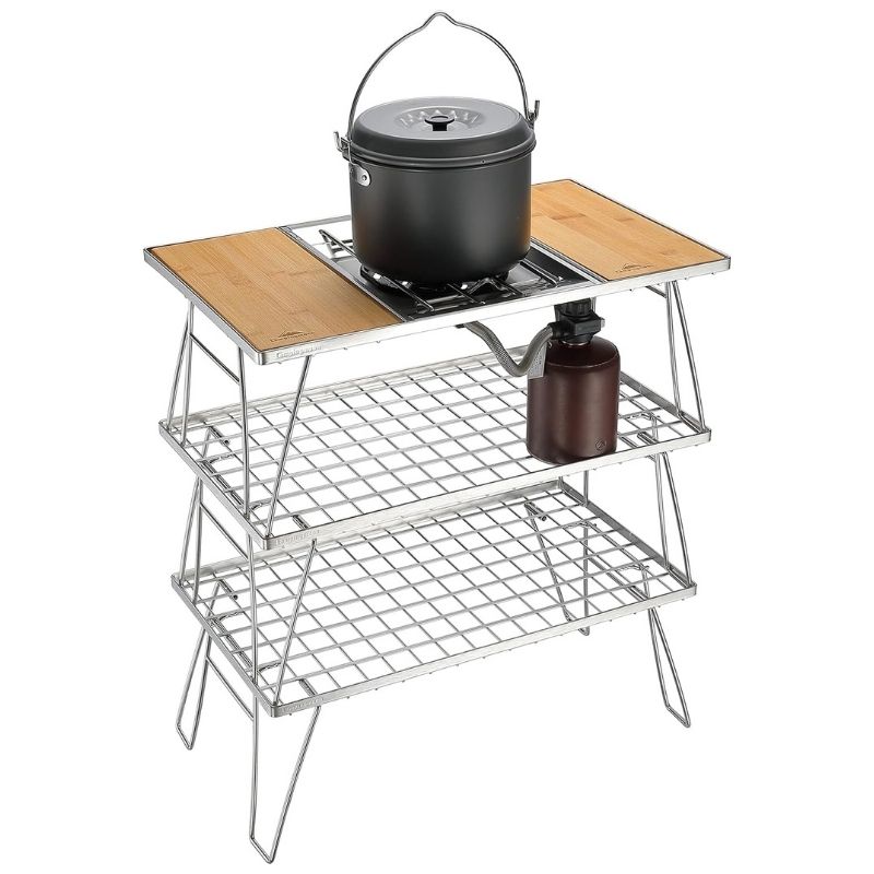 楽天市場】【公式】キャンピングムーン グリルテーブル IGT テーブル