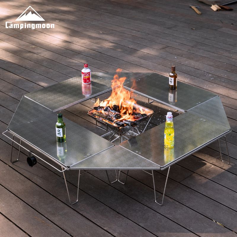 楽天市場】【公式】キャンピングムーン フィールドラック 天板 三角