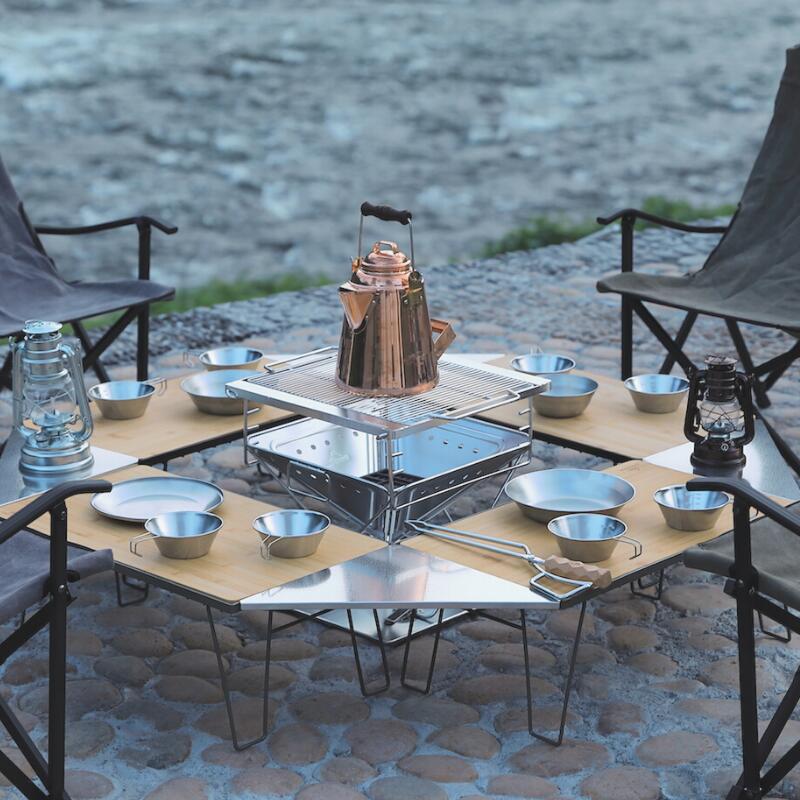 楽天市場】【公式】キャンピングムーン フィールドラック 天板 三角