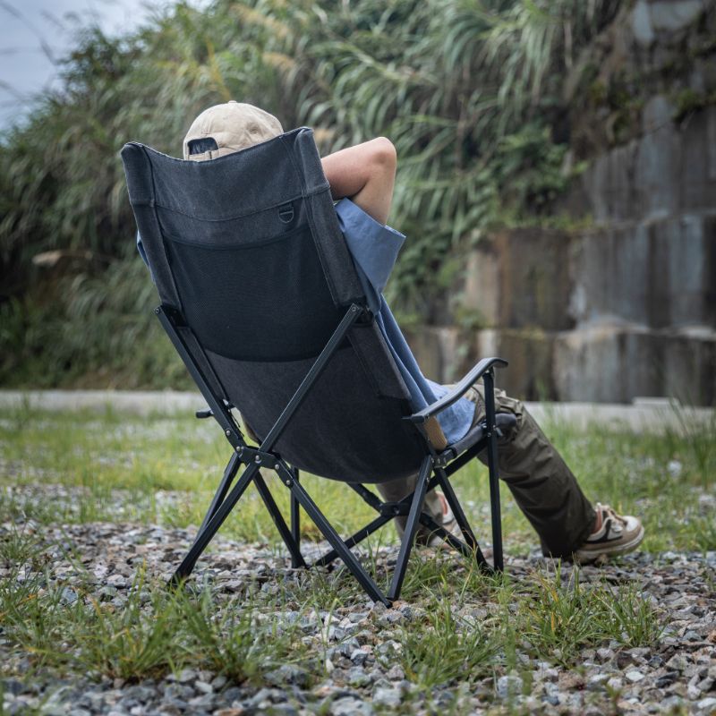 楽天市場】【公式】キャンピングムーン アウトドアチェア ハイバック