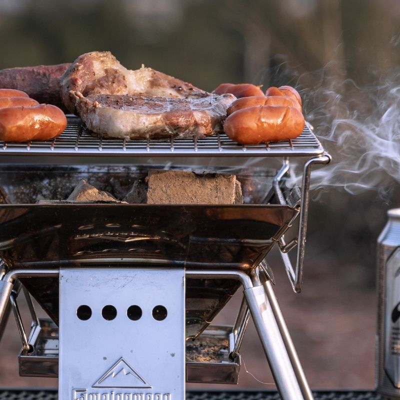 楽天市場】【公式】キャンピングムーン キャンプ BBQセット 焚き火台