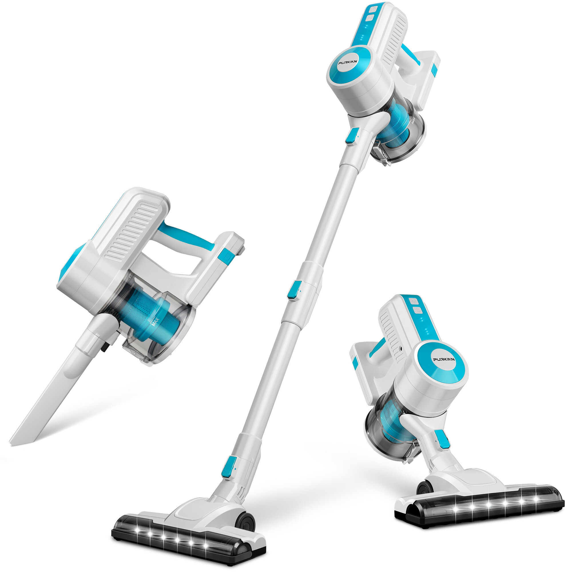 楽天市場】PURKINN 掃除機 コードレス 軽量 強力 サイクロンクリーナー