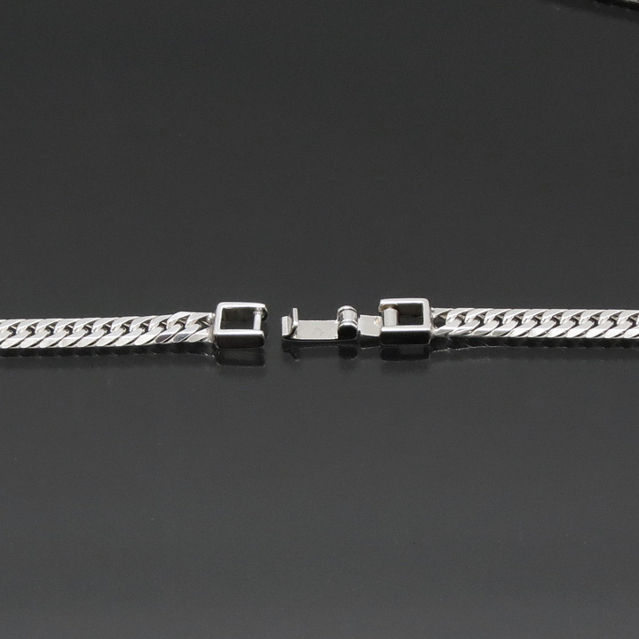 楽天市場】シルバー 喜平ネックレス 6面ダブル 六面 シルバー925 20g