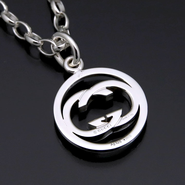 楽天市場】グッチ ネックレス GUCCI ペンダント シルバー アクセサリー