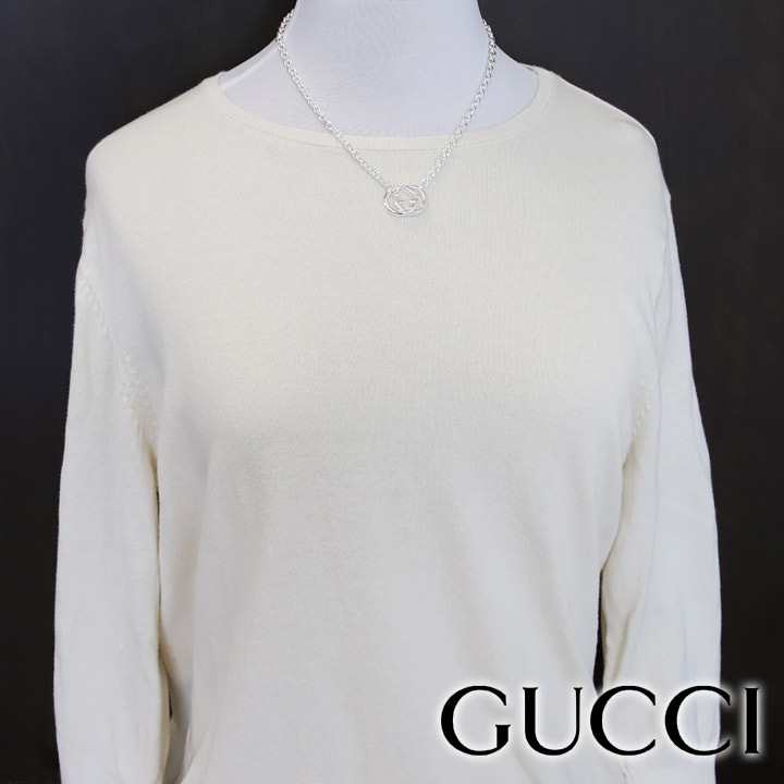 楽天市場】グッチ ネックレス GUCCI ペンダント シルバー アクセサリー
